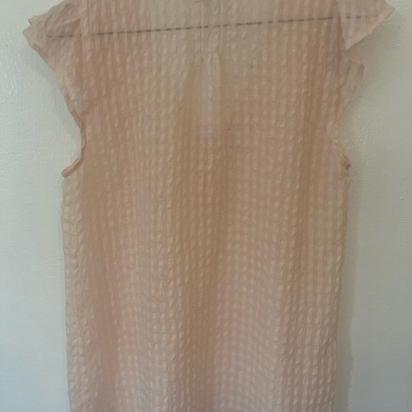 NWOT sheer ELLE blouse - Picture 2 of 5